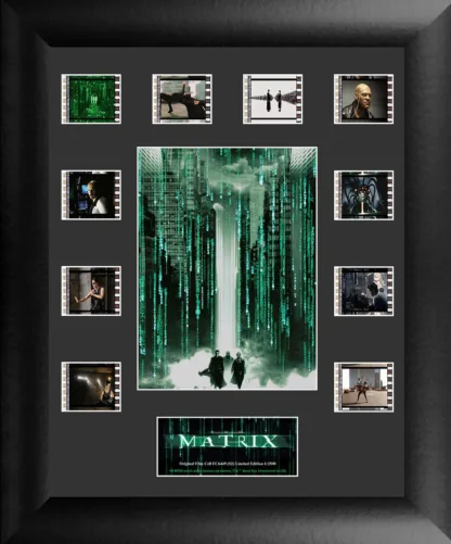 The Matrix (S2) Mini Montage FilmCells Framed Wall Art