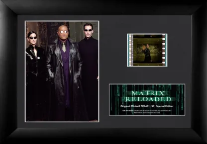 The Matrix Reloaded (S1) 7x5 FilmCells Framed Desktop Art with Display Stand