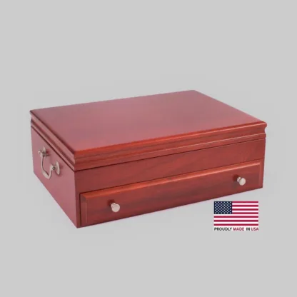 American Chest Co. F01 Bounty, 1-Drawer Anti-Tarnish Silver-Flatware Chests - Image 3