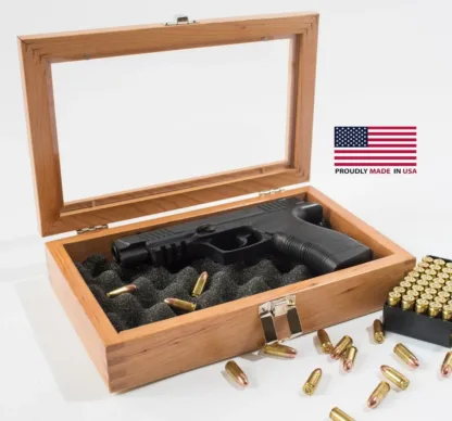 American Chest Co. GD1 Weapon Safety, 1-Gun Latch Lock Acrylic Display Chests - Image 2